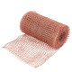OLYCRAFT 33Feet Copper Mesh Copper Fill Fabric Copper Blocker Knitted Demist Strainer Metal Stopper Mesh for Homes Gardens and Decor - 4 Inch Wide FIND-WH0001-52-1