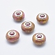 Perles européennes artisanales en pâte de polymère CLAY-K002-B01-1