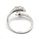 925 Sterling Silber Finger Ring Komponenten STER-P041-11-4