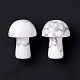 Natural Howlite Mushroom Gua Sha Stone G-D456-26H-3