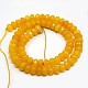 Dyed Natural White Jade Bead Strands G-N0030-8x5mm-14-2
