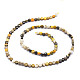 Natural Bumblebee Jasper Beads Strands G-E569-G01-2