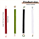 Christmas Theme Velvet Bookmarks AJEW-FG0002-63-2