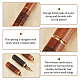 OLYCRAFT 4pcs Wooden Toothpick Pocket Box Portable Wood Toothpick Case Sewing Needles Storage Case Versatile Mini Carrying Case Holder for Toothpick Needles Cotton Swab Beads - Brown & Black AJEW-OC0003-67-4