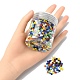 1300 pièces 6/0 perles de rocaille en verre SEED-YW0002-19A-4