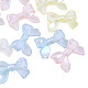 Perlas de acrílico chapadas en arco iris iridiscentes OACR-N010-081-1