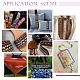 PH PandaHall 1.3 Inch Jacquard Ribbon 7.6 Yards /7m Vintage Woven Trim Floral Ribbon Fabric Trim Fringe for Sewing Garment Crafting Home Decor Wedding Bag Straps Accessories Embellishment OCOR-WH0070-10F-07-6