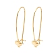 Crochets d'oreilles en laiton&nbsp;KK-F916-02G-1