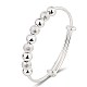 Bracelets réglables en perles de laiton BJEW-BB59856-A-4