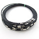 Cuerda del collar del alambre de acero X-SW001-1