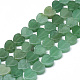 Fili di perle avventurina verde naturale X-G-T074-13-1