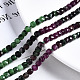 Natural Ruby in Zoisite Beads Strands G-N328-41-4