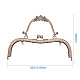 PandaHall Elite Iron Purse Frame Handle for Bag Sewing Craft Tailor Sewer FIND-PH0015-11-2