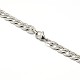 304 Stainless Steel Curb Chain/Twisted Chain Necklaces STAS-A028-N124P-3