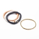 Set di braccialetti con perline elasticizzati BJEW-JB06177-3