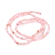 Натуральный розовый опал бусы пряди G-K315-C01-A-4