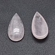 Cabochons de quartz rose naturel G-P384-M09-2