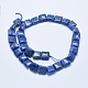 Chapelets de perles en lapis-lazuli naturel G-E446-08A-2