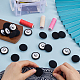 20шт утюг с тканевыми пуговицами BUTT-GF0003-76A-4