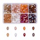 200Pcs 8 Colors Electroplate Glass Faceted Teardrop Beads Strands EGLA-SZ0001-09-1