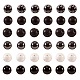 120Pcs 6 Style Natural & Synthetic Gemstone Round Beads Sets G-CJ0001-46-3