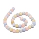 Chapelets de perles en morganite naturelle G-O201A-04C-2