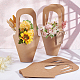 PH PandaHall 20pcs Flower Sleeves Bag Kraft Paper Floral Gift Bags Long Handle Flower Display Bag for Bouquet Wrapping Wedding Party Home Decor Small Business ABAG-PH0001-28-2