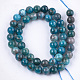 Chapelets de perles en apatite naturelle G-S333-8mm-031-2