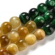 Natürliche Tigerauge-Perlenstränge mit Farbverlauf G-M413-A01-01-2