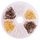 Crochets de boucle d'oreille en laiton élite pandahall KK-PH0015-01-NF-1