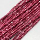 Synthetic Fossil  Round Beads Strands G-L029-3mm-04-1