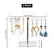 T Shaped Acrylic Earring Display Stands ODIS-WH0029-97-2