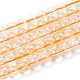 Chapelets de perles de citrine naturelle G-S150-09-6mm-3