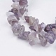 Améthyste naturelle brins pierre de perles X-G-R192-04-3