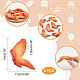 NBEADS 6 Pcs Artificial Chicken Wings CRES-WH0010-029-2
