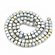 Chapelets de perles en hématite synthétique sans magnétiques G-N0318-39-C-2