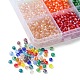 3000 pièces 15 couleurs galvanoplastie perles de verre brins EGLA-YW0001-47-3