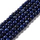 Chapelets de perles en lapis-lazuli naturel G-F561-5mm-G-5
