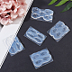 GORGECRAFT 5 PCS 3D Nail Art Mold Nails Art Carving Mold Acrylic Molds with Plastic Droppers and Measure Cup for Nail DIY Decoration Maincure Tool DIY-GF0002-07-4