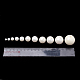 Perles de coquille d'imitation en plastique écologique MACR-S292-18mm-01-3
