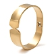 304 bracelets manchette larges en acier inoxydable BJEW-G689-02G-1