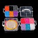 12 de color aleatorio 5 abalorios mm melty recargas con accesorios para niños DIY-X0035-B-3