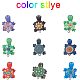 NBEADS 50 Pcs Polymer Clay Pendant Tortoise Polymer Clay for Phone Straps Key Bag Charms CLAY-NB0001-01-2
