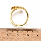 Латунные манжеты для женщин RJEW-U044-W-5