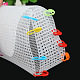 Feuille de toile de maille en plastique en forme de rectangle de bricolage PURS-PW0001-603B-3