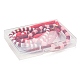 Handgemachte Heishi-Perlen-Stretch-Armbänder aus Fimo BJEW-JB05902-08-3