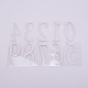 Pegatinas de plástico de vinilo a prueba de agua X-DIY-WH0195-21A-2