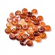 Natural Banded Agate European Beads G-G740-12x6mm-29-1