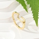 Латунные перстни для женщин KK-P299-10G-2