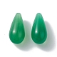Natürliche grüne Onyx Achat Perlen G-F741-02C-02-2